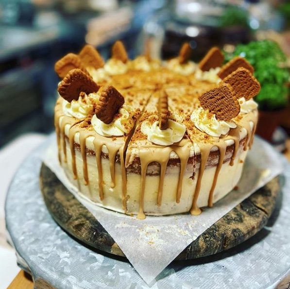 Biscoff Cake - Forage at Wadswick